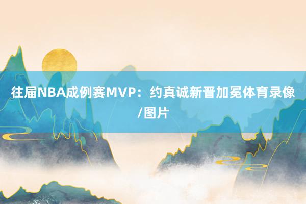 往届NBA成例赛MVP：约真诚新晋加冕体育录像/图片