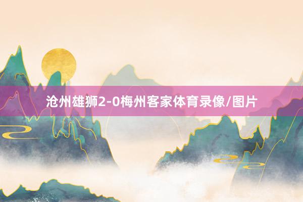 沧州雄狮2-0梅州客家体育录像/图片