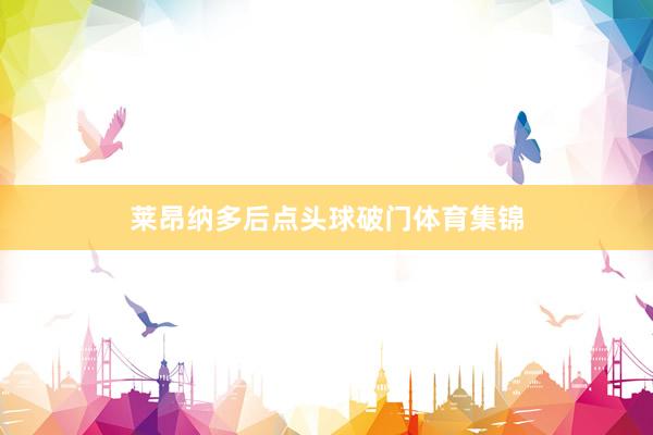 莱昂纳多后点头球破门体育集锦